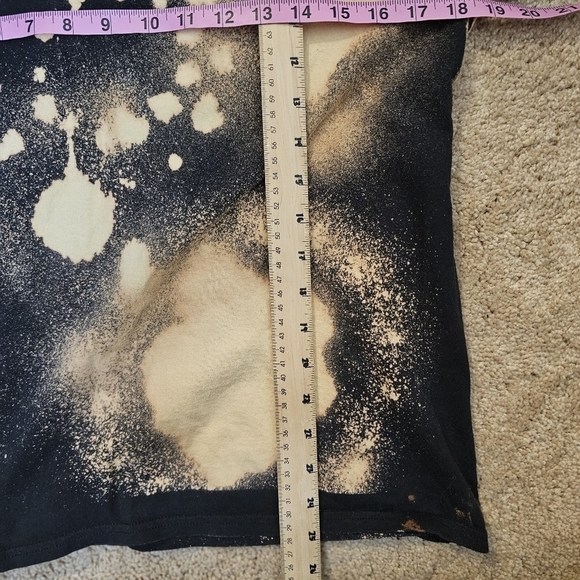 Champion USA Graphic Logo Custom Acid Wash Size Medium - Picture 3 of 6